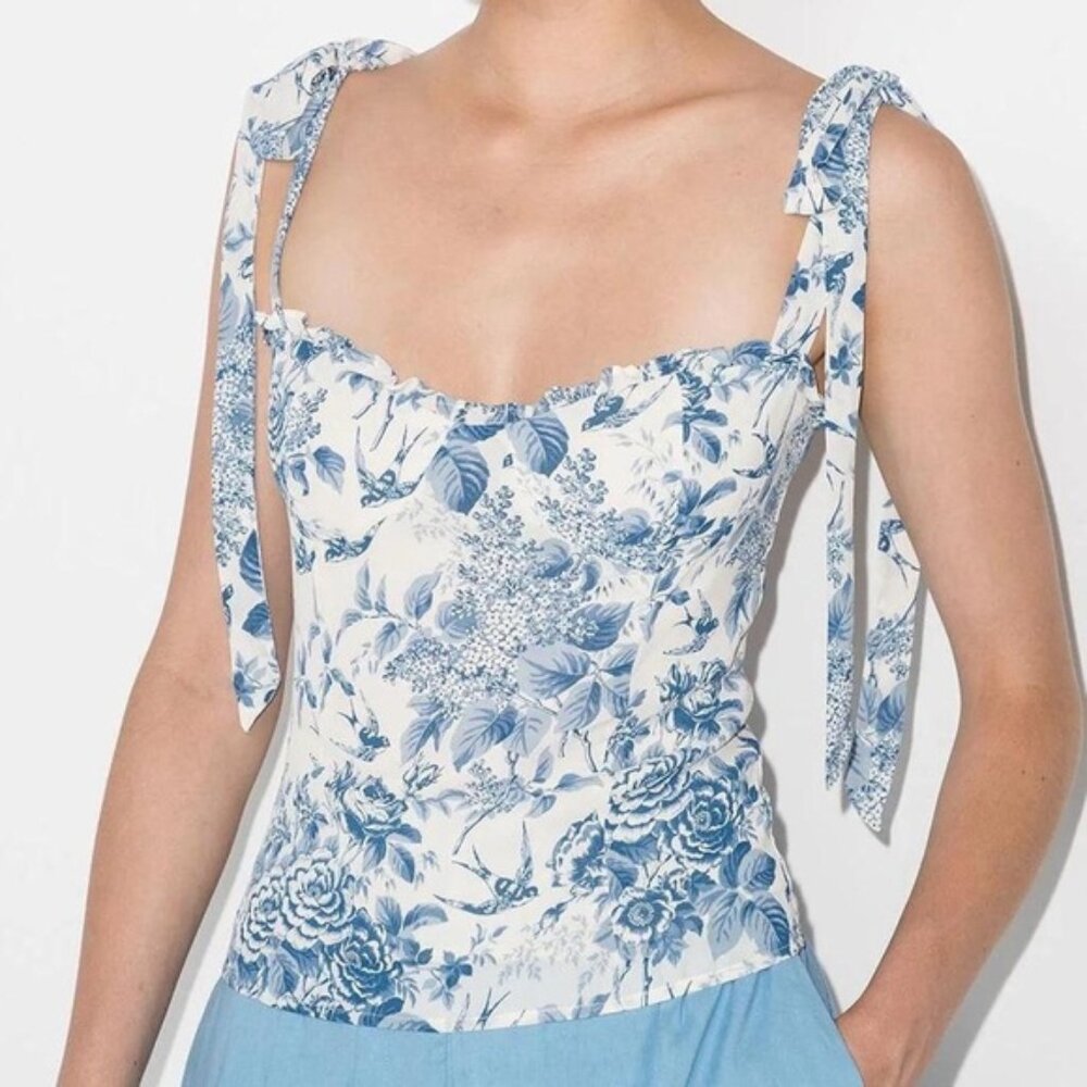 Reformation Blanca Top